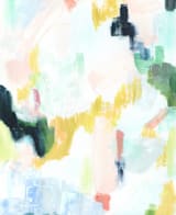 "The Meadow" - Wall Mural in White by Melanie Severin - Full Size