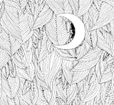 "Peek A Boo" - Wall Mural in White by Helen H Wu - Full Size