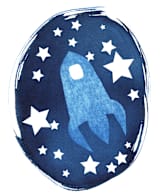 "To the stars and beyond" - Wall Mural in White by raven erebus - Full Size