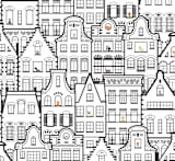 "Waiting For You" - Wall Mural in White by Heather Young Art - Full Size