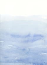 "Dream Big" - Wall Mural in Blue by Kate Ahn - Full Size
