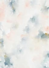 "Wild Dreams" - Wall Mural in White by Nicoletta Savod - Full Size
