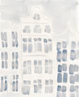 "skyscraper" - Wall Mural in White by Susanne Kasielke - Full Size