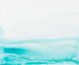 "Seafront" - Wall Mural in White by Itsy Belle Studio - Full Size