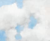 "Cumulus" - Wall Mural in White by Lynne Millar - Full Size