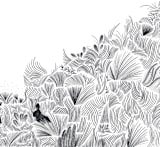 "hide and seek 2" - Wall Mural in white by Vivian Yiwing - Full Size