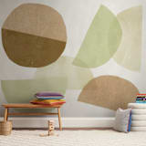 "Shifting" - Wall Mural in Sand by Kelly Nasuta - In a Room
