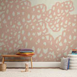 "Black Sheep" - Wall Mural in Pink by rose lindo - In a Room