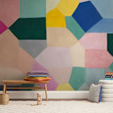 "Safe as houses" - Wall Mural in White by raven erebus - In a Room