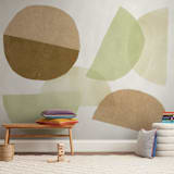 "Shifting" - Wall Mural in Sand by Kelly Nasuta - In a Room