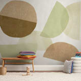"Shifting" - Wall Mural in Sand by Kelly Nasuta - In a Room