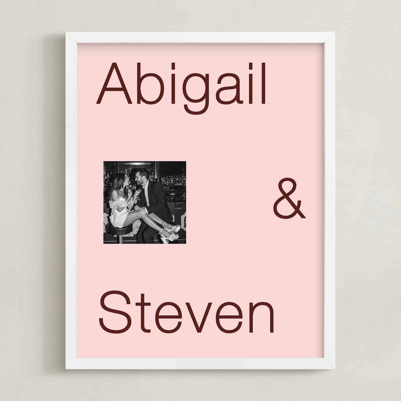Bold Love: Framed Photo by Minted