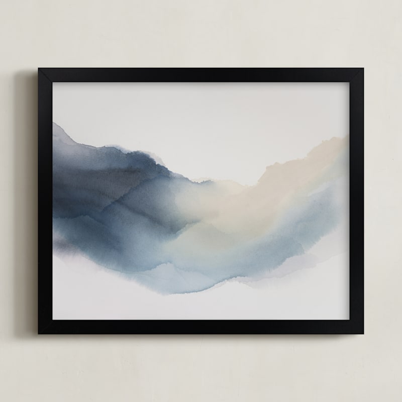 "Reflection in the River" - Limited Edition Art Print by Rebecca King in beautiful frame options and a variety of sizes.