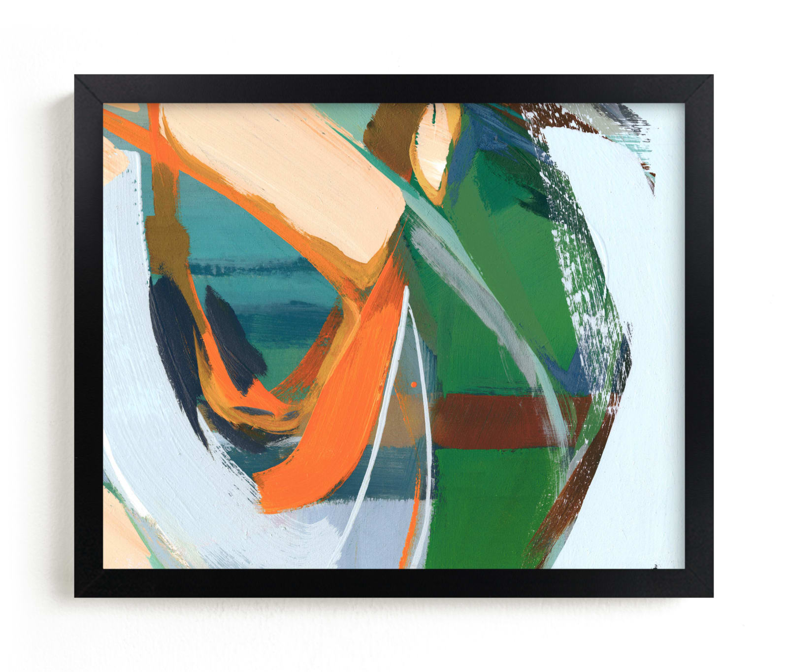 "Splash in the Woods" - Limited Edition Art Print by Khara Ledonne in beautiful frame options and a variety of sizes.