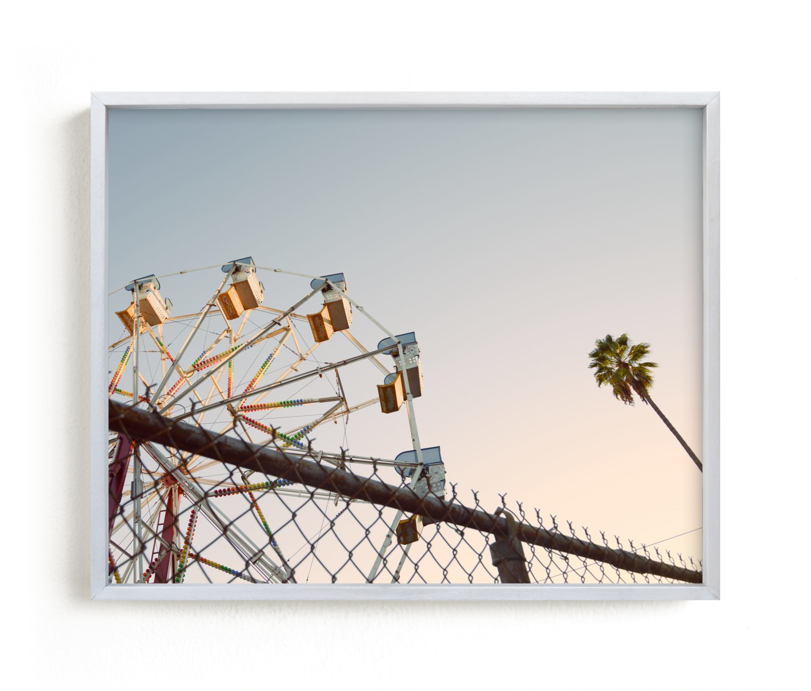 "LA Sky" - Limited Edition Art Print by Kitty Seeber in beautiful frame options and a variety of sizes.