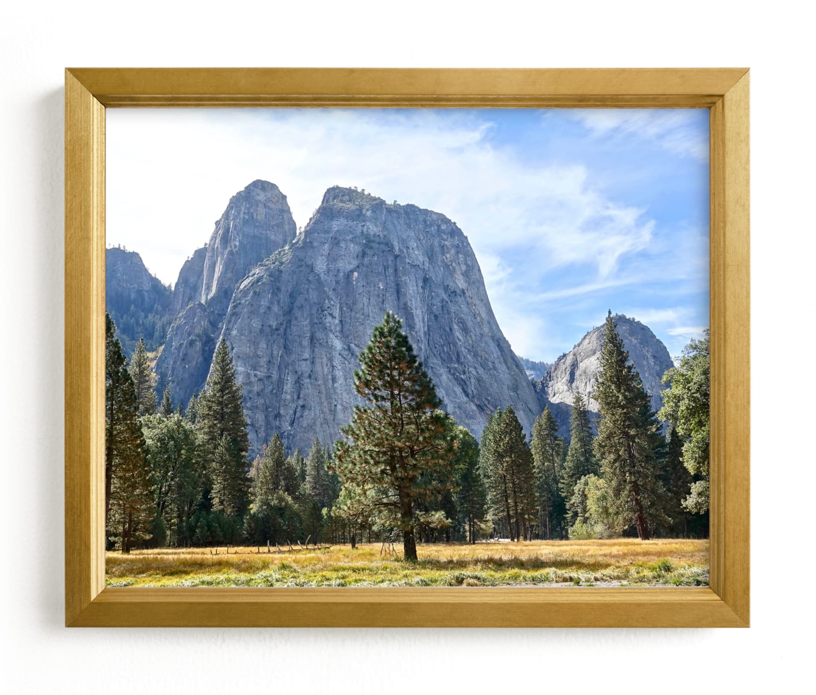 "Yosemite Valley" - Limited Edition Art Print by Jan Kessel in beautiful frame options and a variety of sizes.