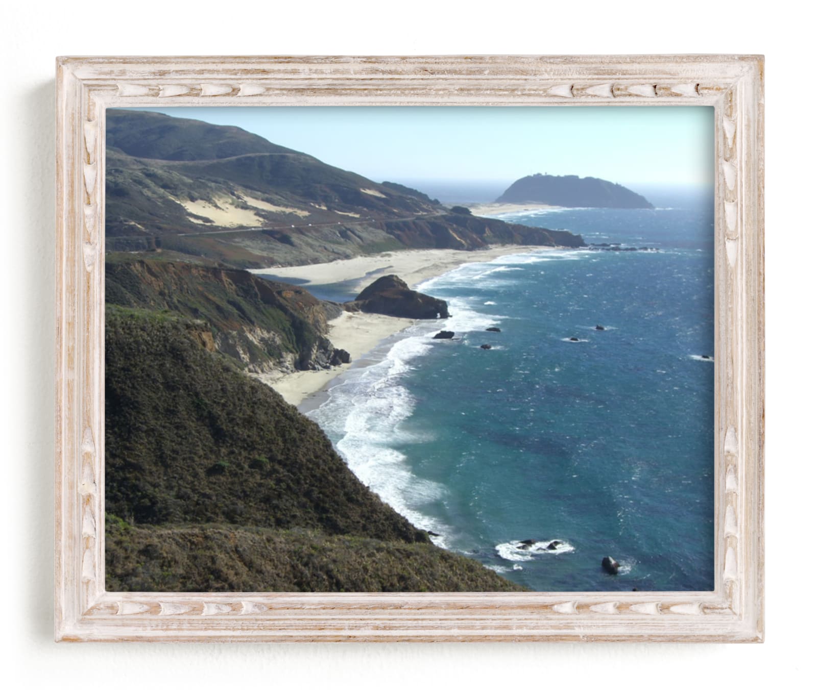 "Highway 1" - Art Print by Jan Kessel in beautiful frame options and a variety of sizes.