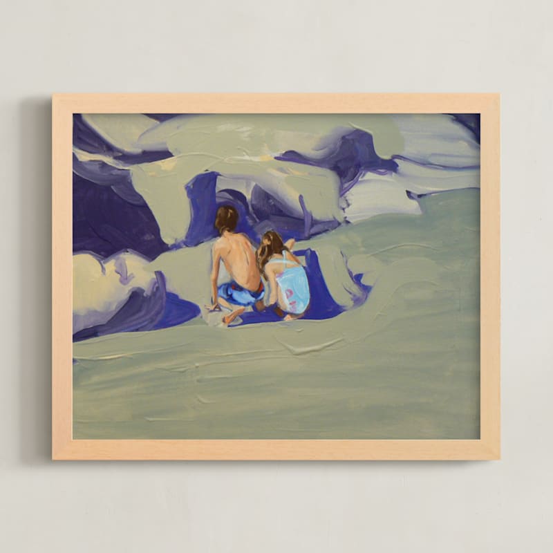 "Zachary and Violet Oxnard II" - Art Print by Annie Seaton in beautiful frame options and a variety of sizes.