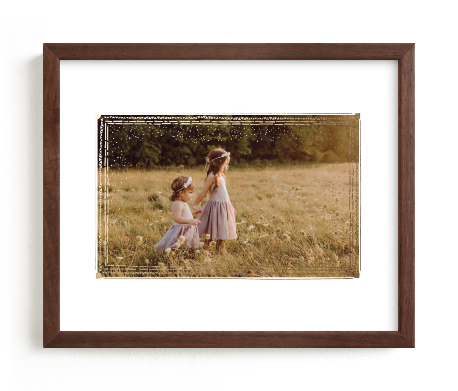 "Leaflet" - Foil-pressed Photo Art by Bethany Anderson in beautiful frame options and a variety of sizes.