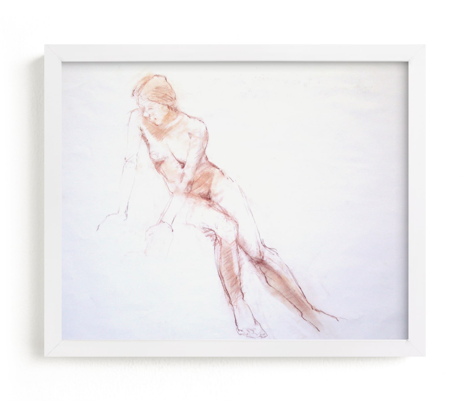 "Taking a break" - Limited Edition Art Print by Patricia Robitaille in beautiful frame options and a variety of sizes.