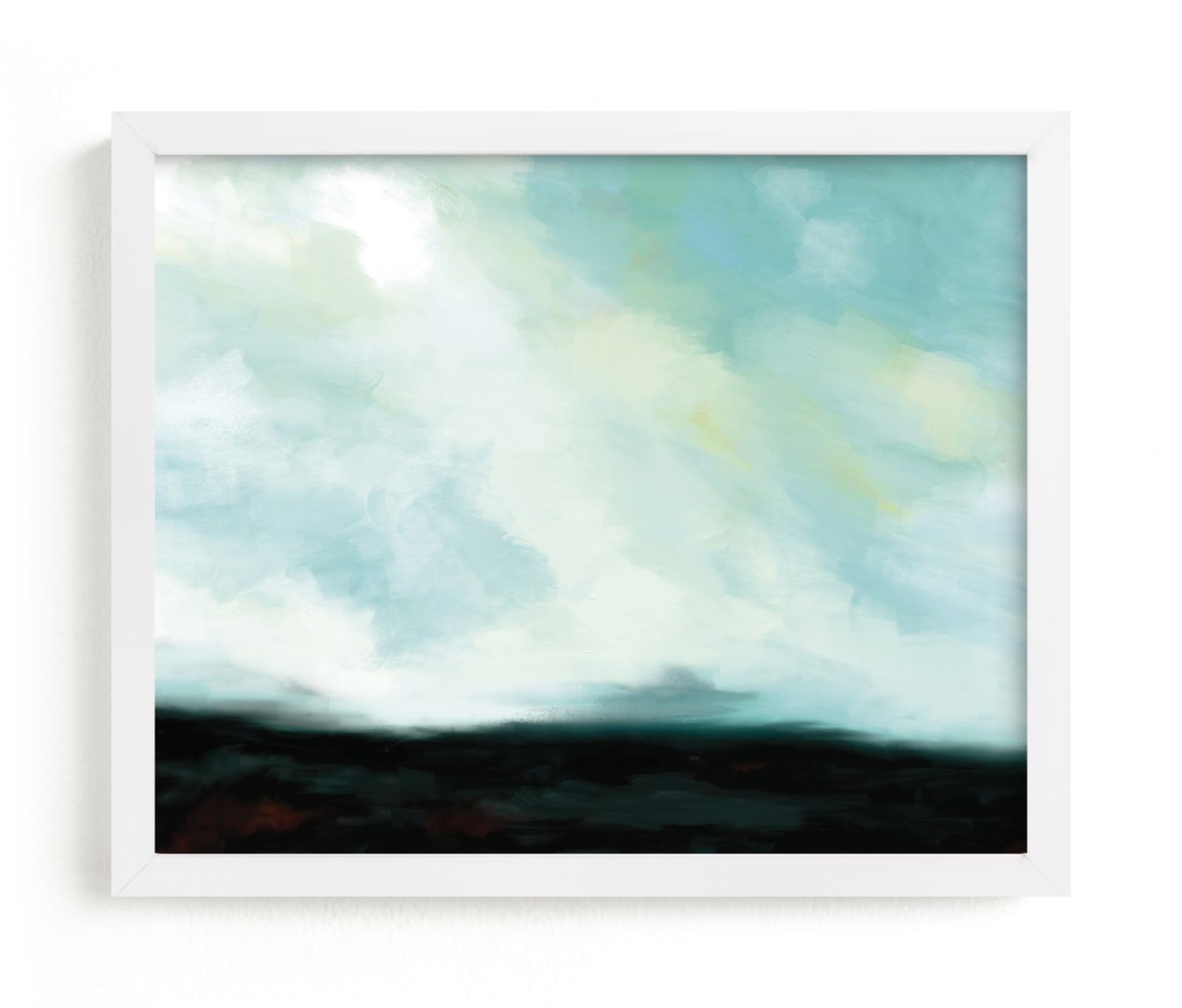 "Serenity Sky" - Limited Edition Art Print by Amy Hall in beautiful frame options and a variety of sizes.