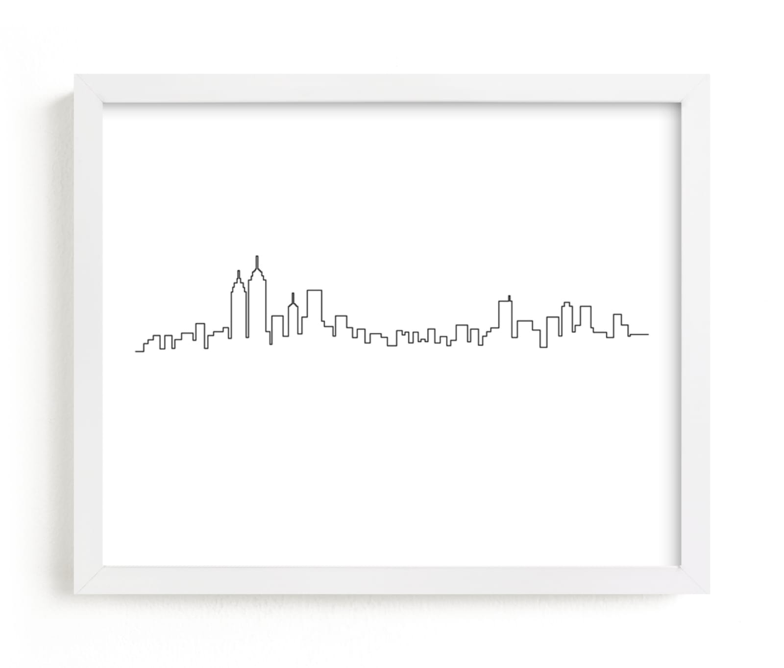"New York" - Art Print by Erin Deegan in beautiful frame options and a variety of sizes.