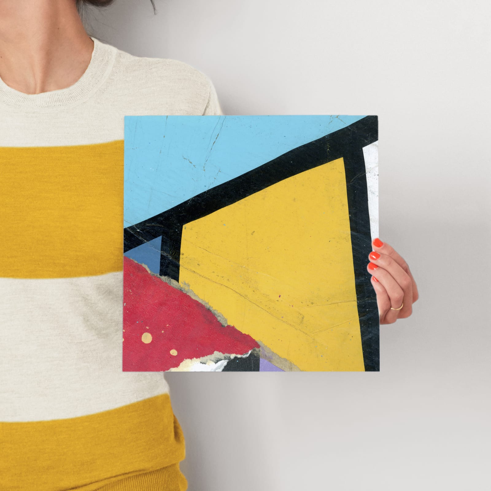 Geometric Color Wall Art Prints by David D. Minted
