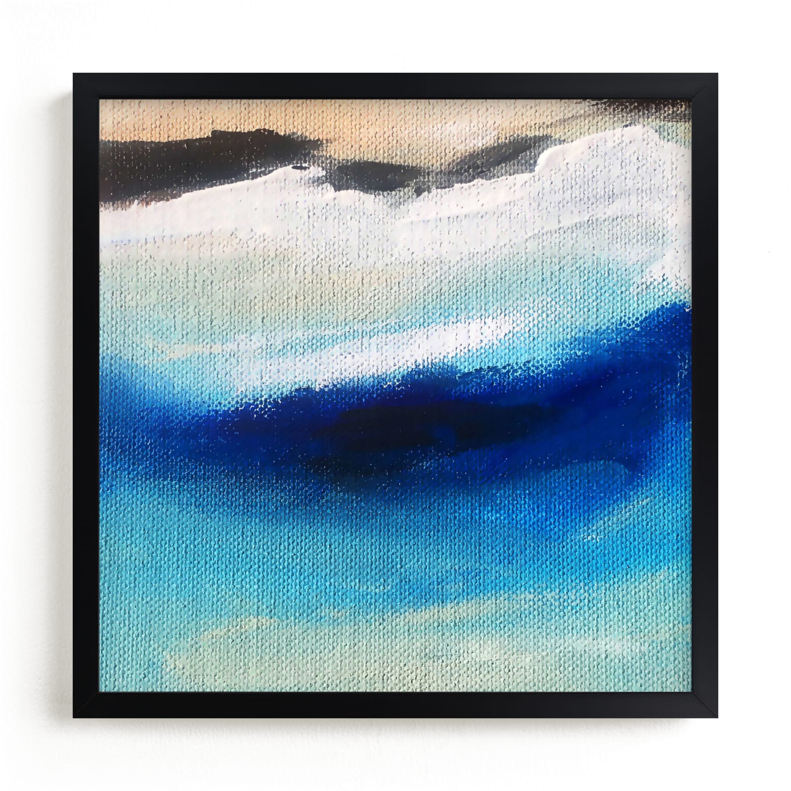"Raw Coast 4" - Art Print by Jenny Partrite in beautiful frame options and a variety of sizes.