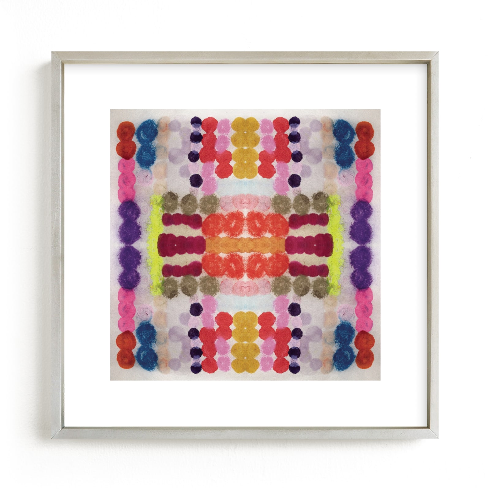 "Dippin Dot Squared No 3" - Limited Edition Art Print by HAPI ART in beautiful frame options and a variety of sizes.
