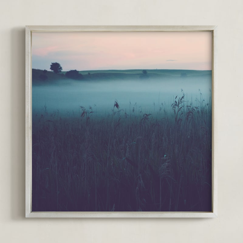 "MYSTERY TRIPTYCH COLOR II" by Lying on the grass in beautiful frame options and a variety of sizes.