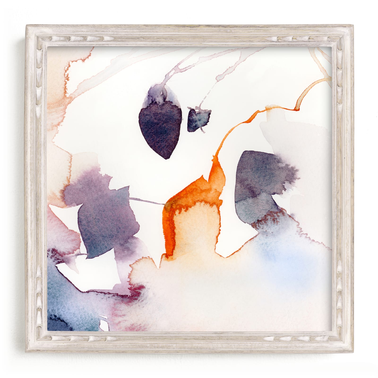 "Watercolor Abstract Flora Series : Fall 1" - Limited Edition Art Print by Marta Spendowska in beautiful frame options and a variety of sizes.