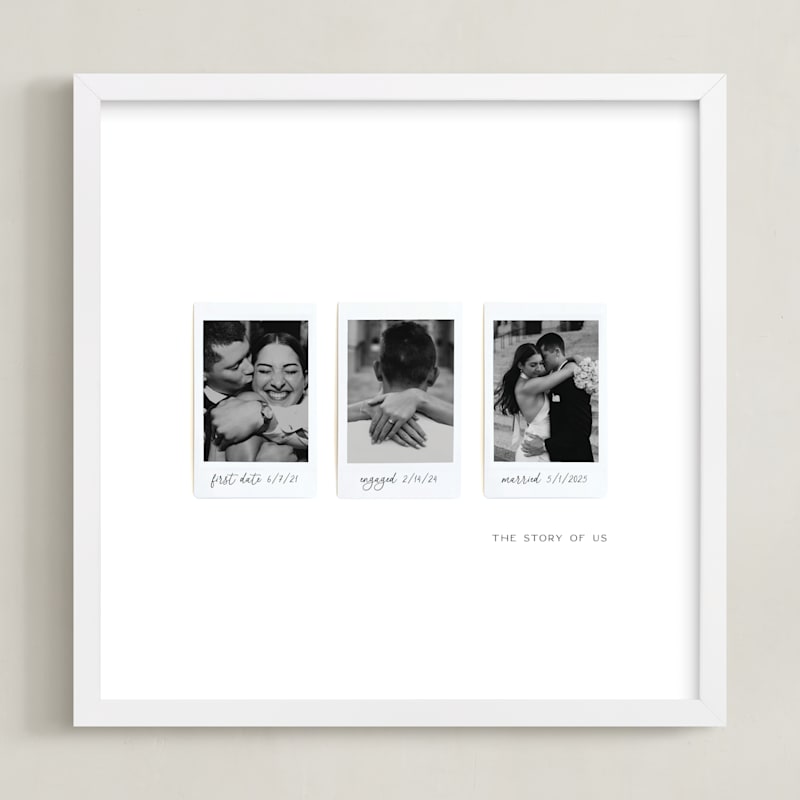 MIN-AJU-GCP - Three Photo: Square Framed Photo