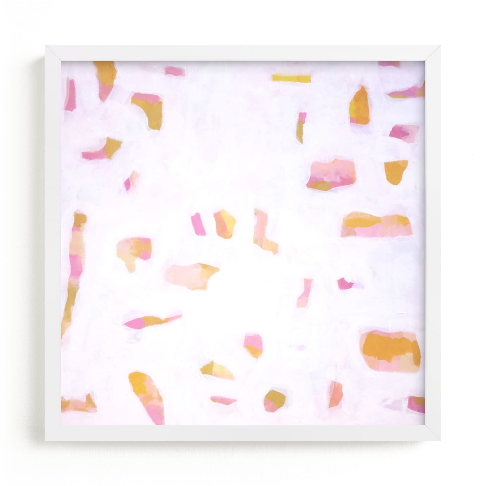 "sunlit pinks" - Art Print by tina johnson in beautiful frame options and a variety of sizes.