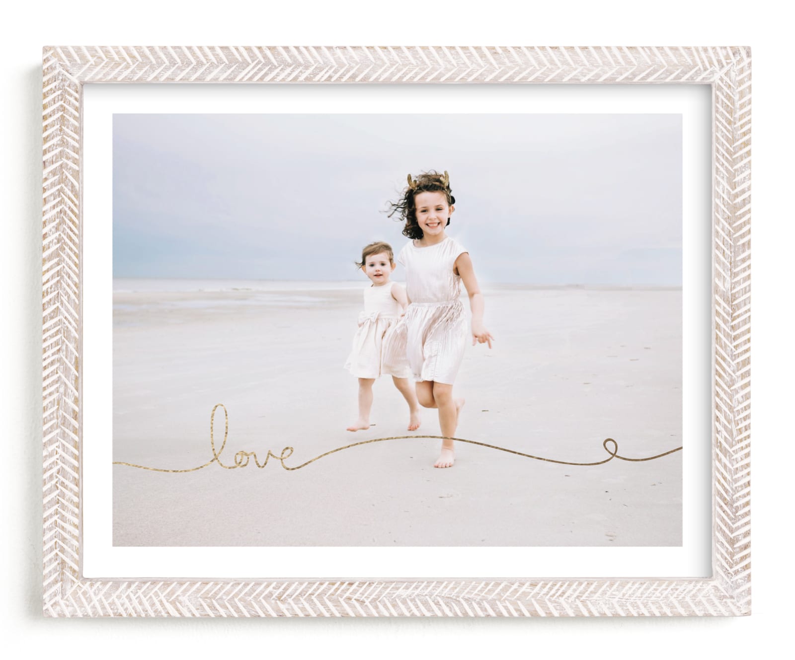 "Love Line" - Foil Pressed Photo Art Print by Kelly Ventura in beautiful frame options and a variety of sizes.