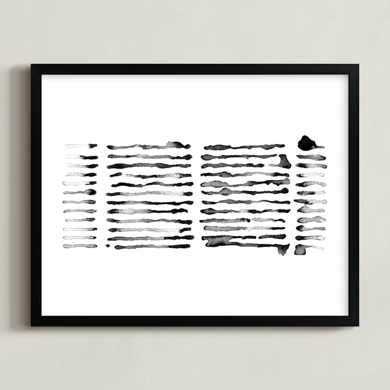 "Invisible Ink" - Art Print by Stephanie Nowotarski in beautiful frame options and a variety of sizes.