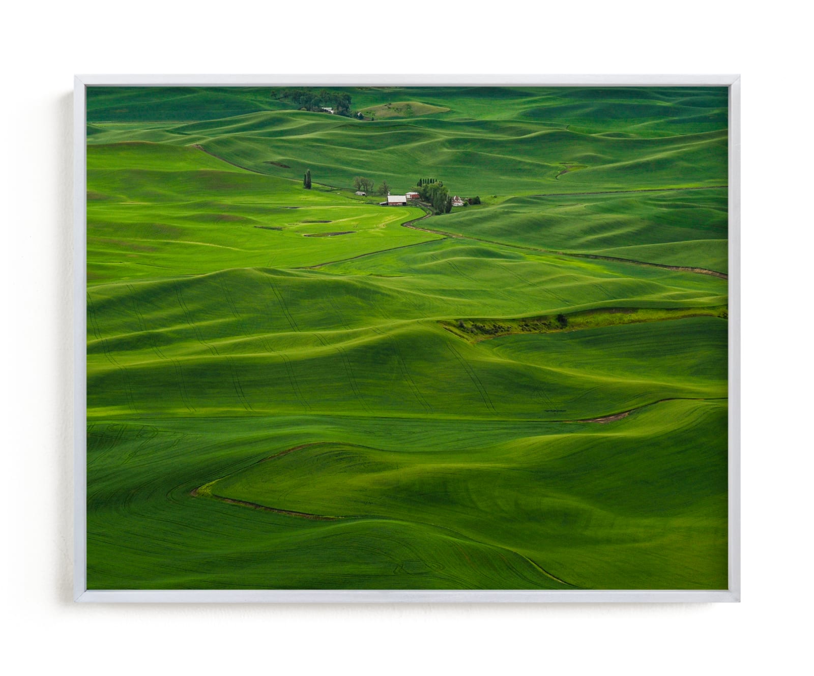 "Waves of Palouse" by Abby Ehntholt in beautiful frame options and a variety of sizes.