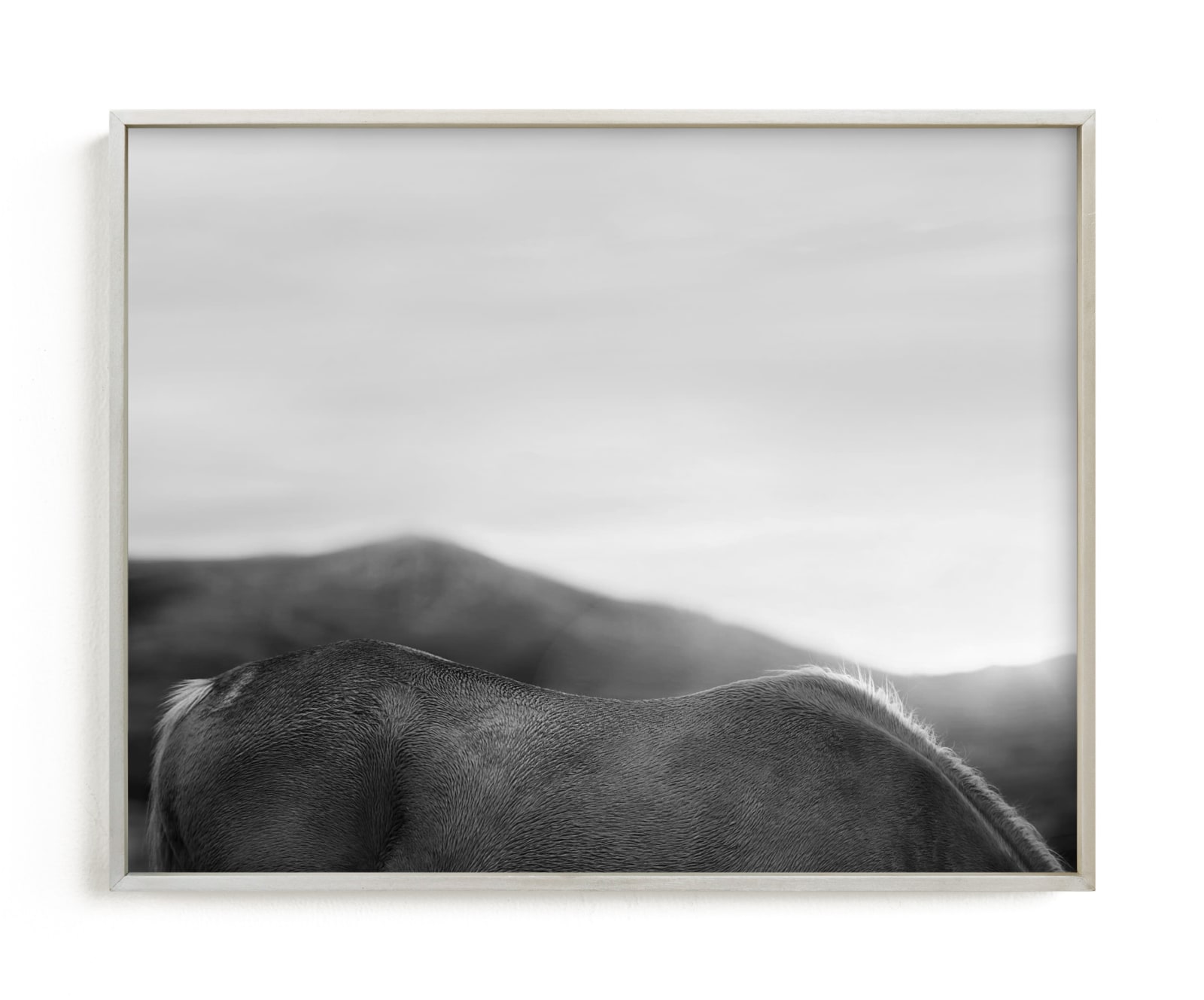 "Horseback" - Limited Edition Art Print by Anne Ciotola in beautiful frame options and a variety of sizes.