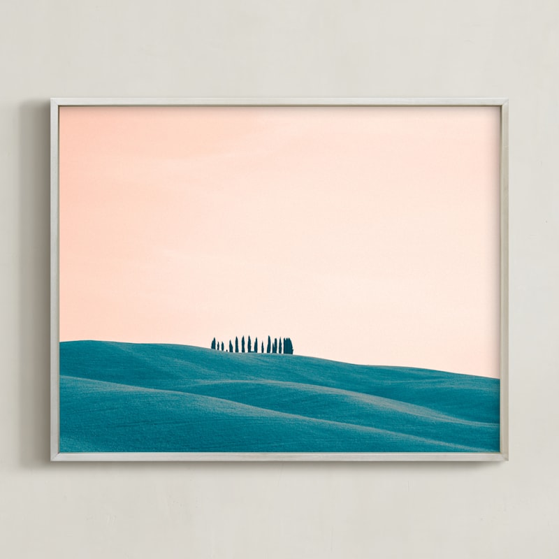 "Tuscan Hills 02" by Kelsey Mucci in beautiful frame options and a variety of sizes.
