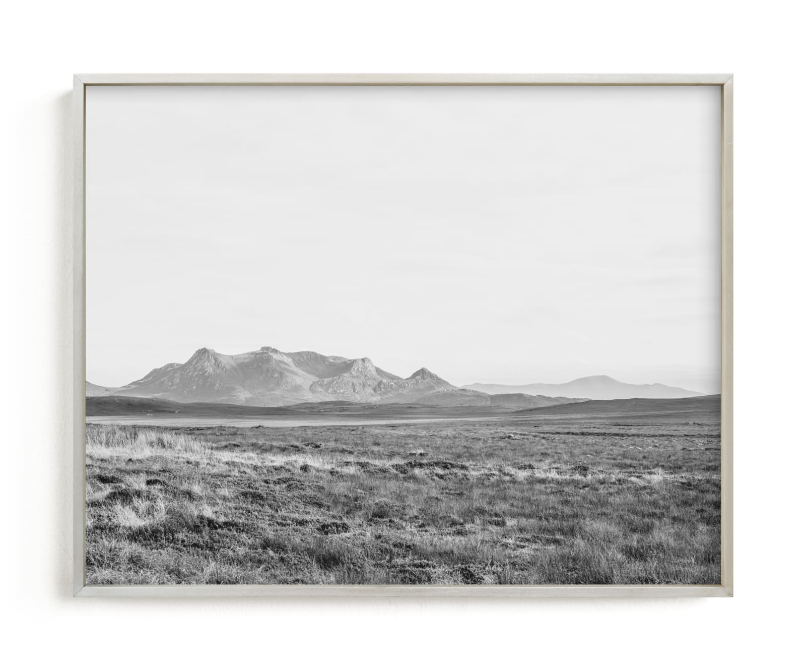 "highland prairie VI mono" by Kamala Nahas in beautiful frame options and a variety of sizes.