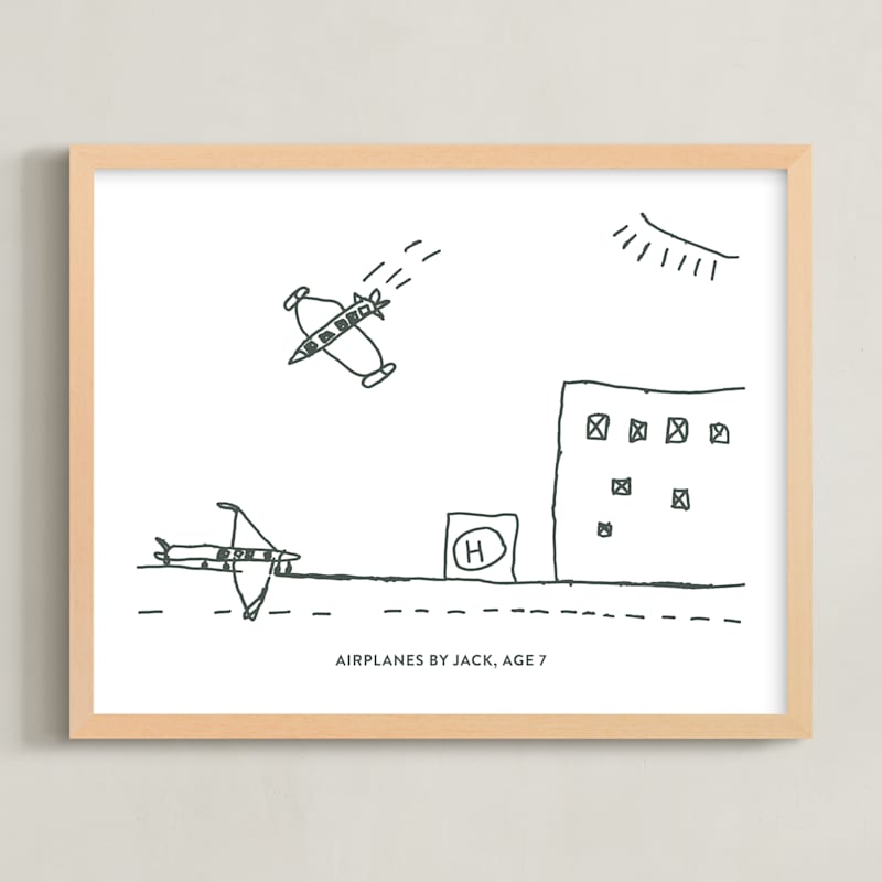 Your Drawing: Landscape Custom Print by Minted
