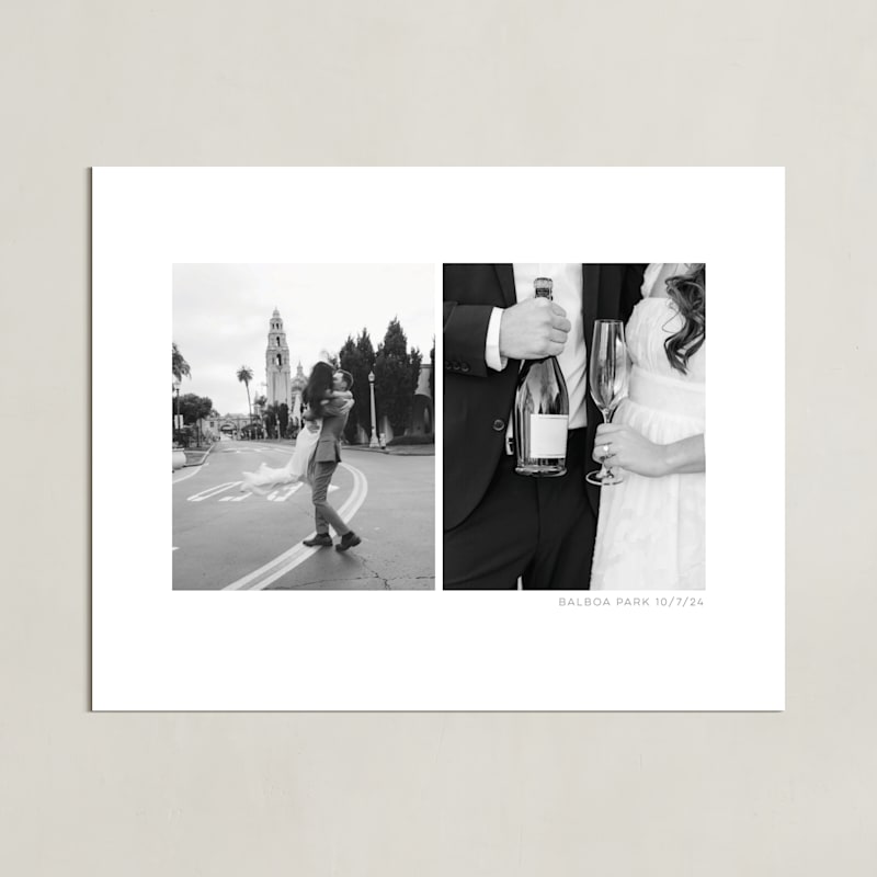 "Two Photo: Landscape Framed Photo" - Framed Photo in White by Anelle Mostert - Unframed