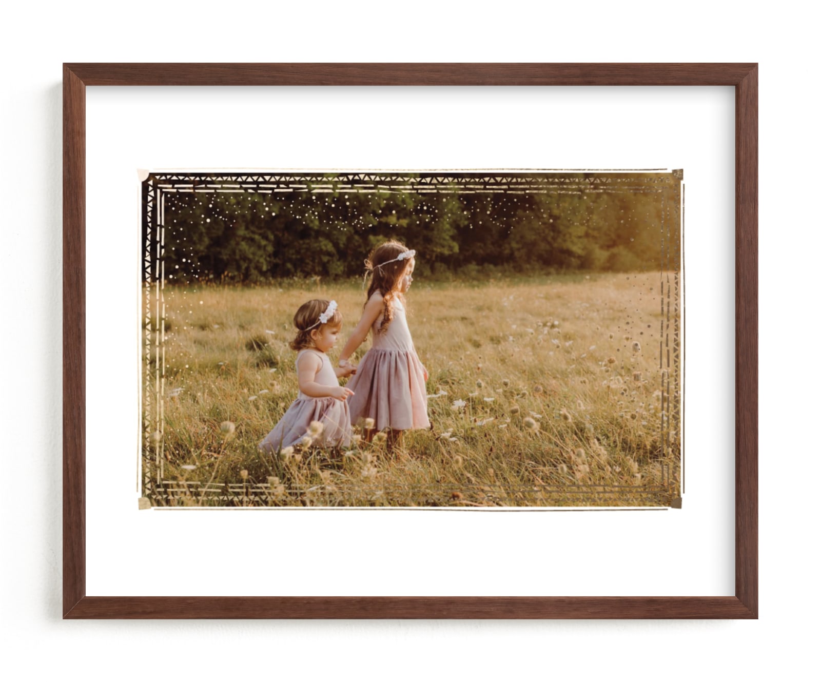 "Leaflet" - Foil-pressed Photo Art by Bethany Anderson in beautiful frame options and a variety of sizes.