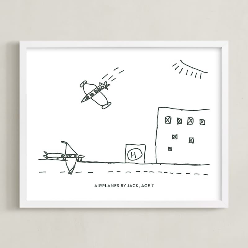 MIN-XX7-DDA - Your Drawing: Landscape Custom Print
