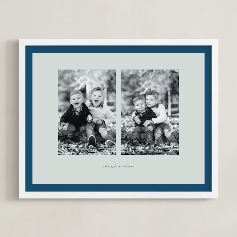 "Stacked Two Photo: Landscape Framed Photo" - Custom Photo Art by Blustery August in beautiful frame options and a variety of sizes.