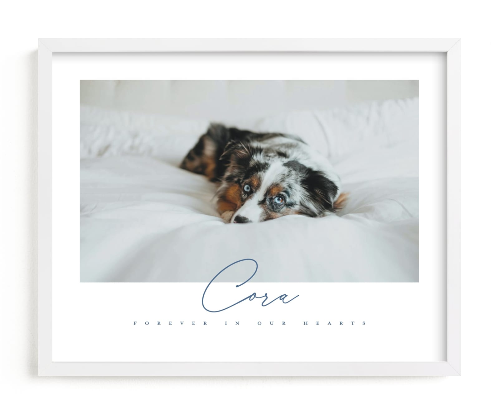 "Cora" - Custom Photo Art by Erin L. Wilson in beautiful frame options and a variety of sizes.