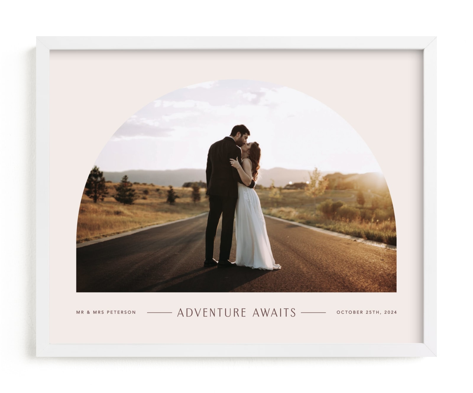 "Adventure Awaits" - Custom Photo Art by Hooray Creative in beautiful frame options and a variety of sizes.