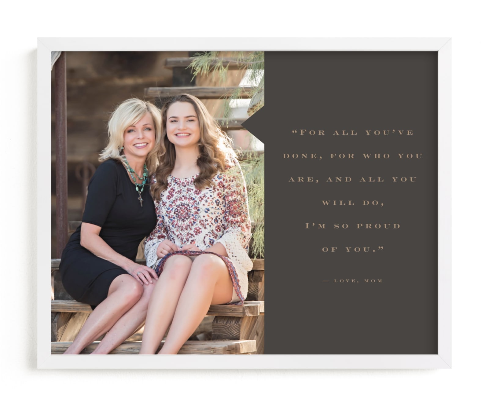 "Quotable" - Custom Photo Art by Olivia Kanaley Inman in beautiful frame options and a variety of sizes.