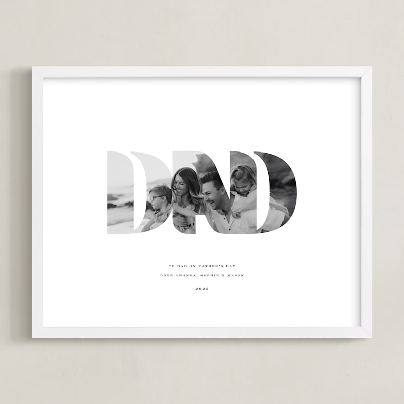 MIN-F7D-GCP - DAD: Framed Photo