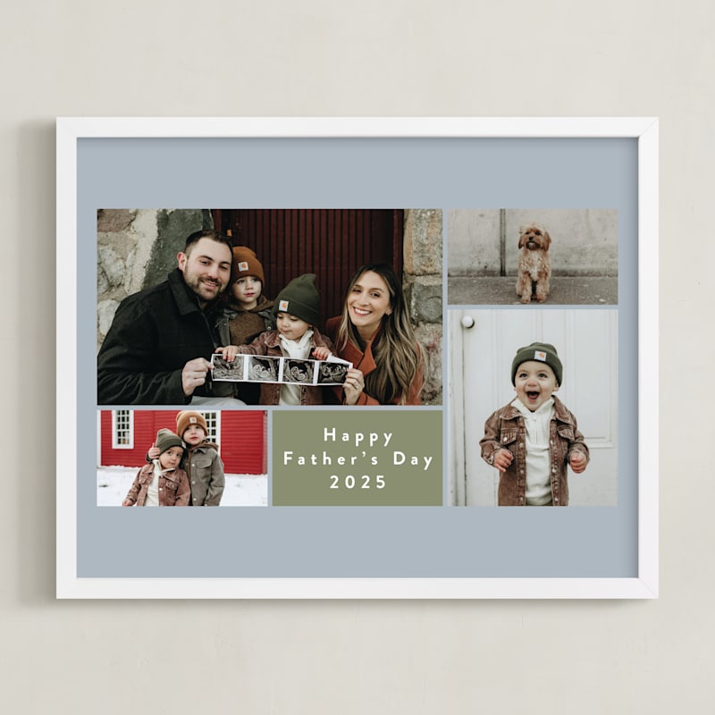 "Modern Collage Four Photo: Framed Photo" - Custom Photo Art by elithing in beautiful frame options and a variety of sizes.