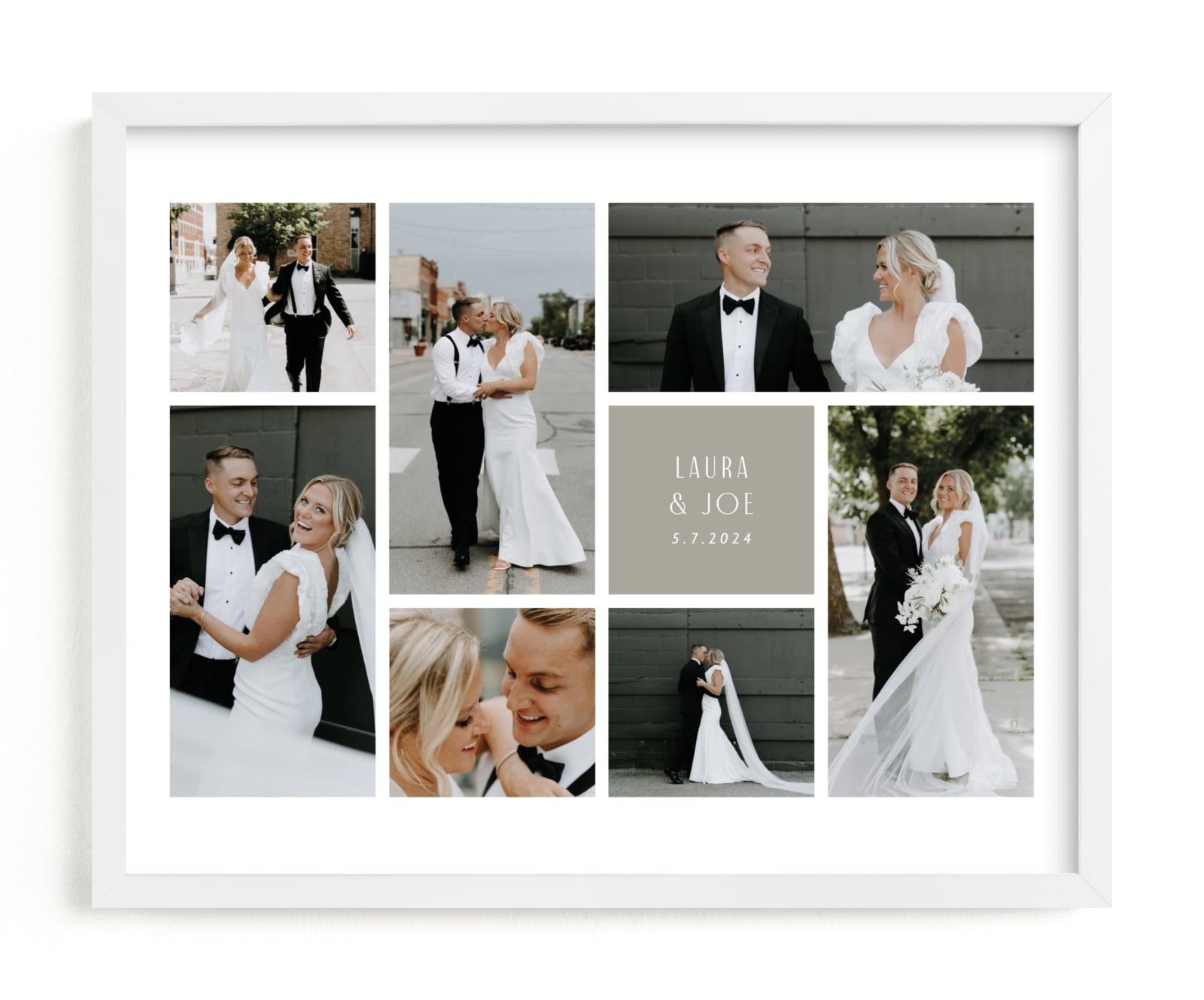 "Happiest Together" - Custom Photo Art by Chris Griffith in beautiful frame options and a variety of sizes.